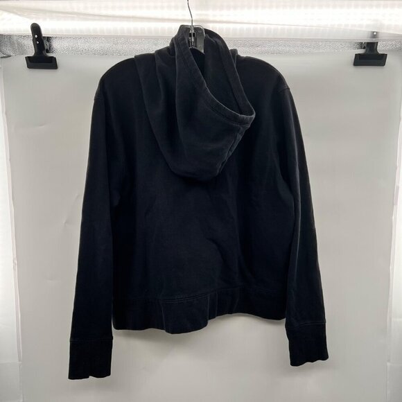 Under Armour Women's Mock Neck Hoodie Black Size XL Pocket - Picture 6 of 9